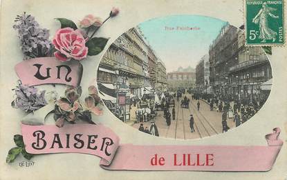 CPA FRANCE 59 "Lille, rue Faidherbe"