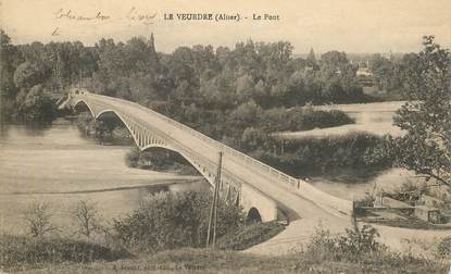 CPA FRANCE 03 "Le Veurdre, le Pont"