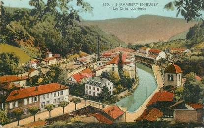 CPA FRANCE 01 "Saint Rambert en Bugey, les Cités ouvrières"