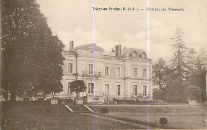 / CPA FRANCE 28 "Trizay au Perche, château de Trémont"