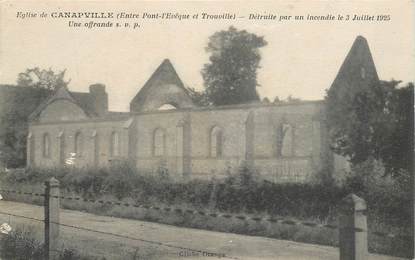 CPA FRANCE 14 "Eglise de Canapville"