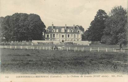 CPA FRANCE 14 "Courtonne la Meurdrac, le chateau de gouvix"