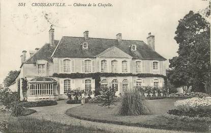 CPA FRANCE 14 "Croissanville, chateau de la Chapelle"