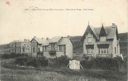 CPA FRANCE 14 "Colleville sur Mer, villas de la plage"