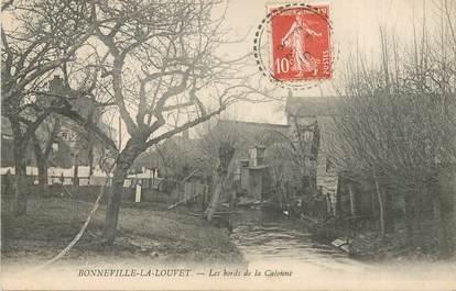 CPA FRANCE 14 "Bonneville la Louvet, les bords de la Calonne"