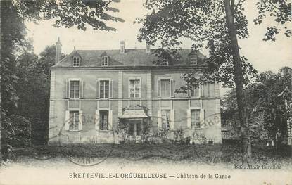 CPA FRANCE 14 "Bretteville l'Orgueilleuse, chateau de la Garde"