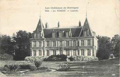 / CPA FRANCE 29 "Loctudy, La Forest, château"