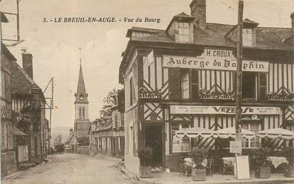 CPA FRANCE 14 "Le Breuil en Auge, vue du Bourg"