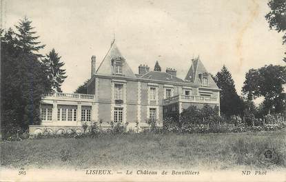 CPA FRANCE 14 "Lisieux, le chateau de Beuvilliers"