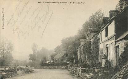 CPA FRANCE 14 "Vallée de l'Orne, le pont du Vey"