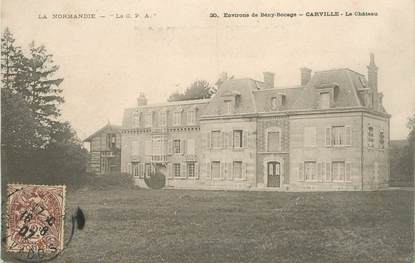 CPA FRANCE 14 "Environs de Bény Bocage, Carville, le chateau"