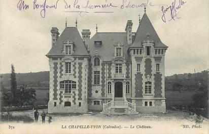 CPA FRANCE 14 "La Chapelle Yvon, le chateau"