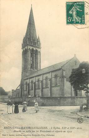 CPA FRANCE 14 "Bretteville l'Orgueilleuse, l'Eglise"