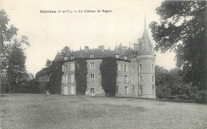 / CPA FRANCE 35 "Guichen, le château de Bagatz"