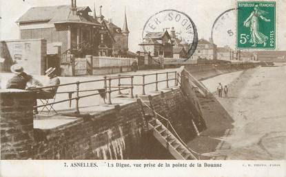 CPA FRANCE 14 "Asnelles, la Digue"