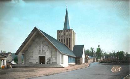 CPSM FRANCE 14 "Bretteville sur Laize, l'Eglise"