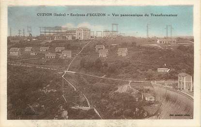 / CPA FRANCE 36 "Cuzion, environs d'Eguzon, vue panoramique"
