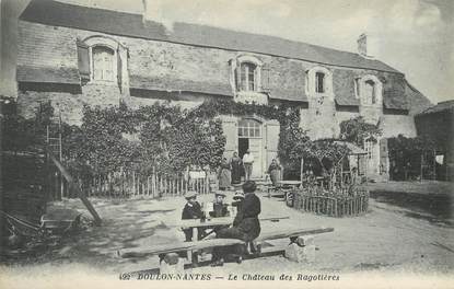 / CPA FRANCE 44 "Doulon Nantes, le château des Ragotières"