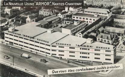 / CPSM FRANCE 44 "Nantes Chantenay, la nouvelle Usine Armor"