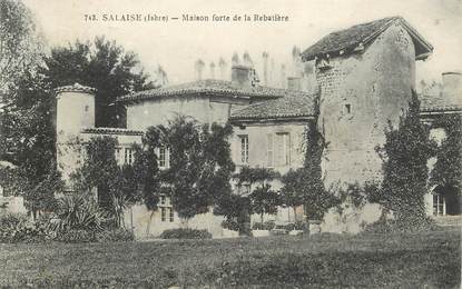 CPA FRANCE 38 "Salaise, maison forte de la Rebatière"