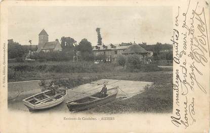 / CPA FRANCE 27 "Aiziers, environs de Caudebec"