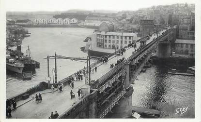 CPSM FRANCE 29 "Brest, le pont National vers Recouvrance"