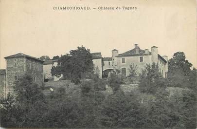 CPA FRANCE 30 "Chamborigaud, Château de Tagnac"
