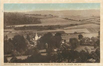 / CPA FRANCE 27 "Brosville, vue panoramique"
