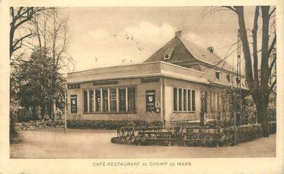 CPA FRANCE 68 "Colmar, Café restaurant du Champ de Mars"