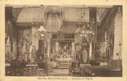 27 Eure / CPA FRANCE 27 "Bourg Baudoin, intérieur de l'église"