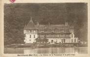 27 Eure / CPA FRANCE 27 "Berville sur Mer, le château de la Pommeraye et la pièce d'eau"