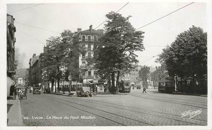 CPSM FRANCE 69 "Lyon, la Place du pont Mouton"