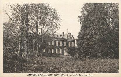 / CPA FRANCE 27 "Amfreville la Campagne, villa les Lauriers"