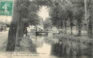 27 Eure / CPA FRANCE 27 "La Croix Saint Leufroy, l'Eure au pont de Chêne"