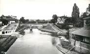 40 Lande / CPSM FRANCE 40 "Mont de Marsan, le pont du commerce sur la Midouze"