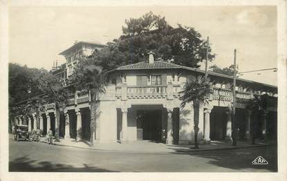 / CPSM FRANCE 64 "Hendaye, la poste"