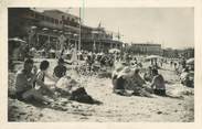 64 PyrÉnÉe Atlantique / CPSM FRANCE 64 "Saint Jean de Luz, la plage et le casino"