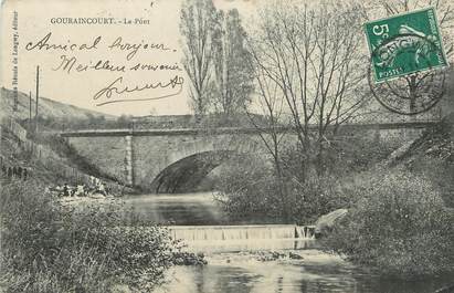/ CPA FRANCE 54 "Gouraincourt, le pont"