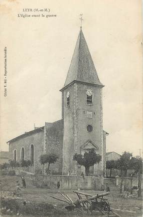 / CPA FRANCE 54 "Leyr, l'église avant la guerre"