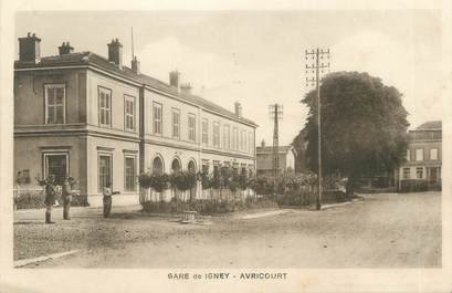 / CPA FRANCE 54 "Gare de Igney, Avricourt"