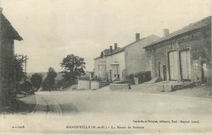 / CPA FRANCE 54 "Manonville, la route de Noviant"