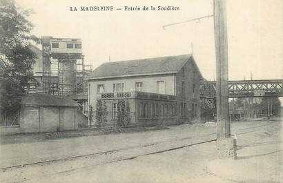 / CPA FRANCE 54 "La Madeleine, entrée de la Soudière"