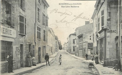 / CPA FRANCE 54 "Rosières aux Salines, rue Léon Bocheron"