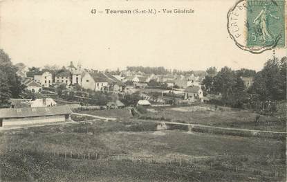 / CPA FRANCE 77 "Tournan, vue générale "