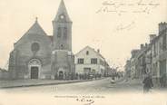 77 Seine Et Marne / CPA FRANCE 77 "Ozoir la Ferrière, place de l'église"