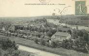 77 Seine Et Marne / CPA FRANCE 77 "Champagne sur Seine, panorama "