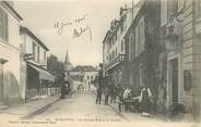 77 Seine Et Marne / CPA FRANCE 77 "Marlotte, la grande rue et le clocher"