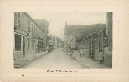 / CPA FRANCE 77 "Marlotte, rue Mürger"