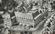 80 Somme / CPSM FRANCE 80 "Abbeville, vue aérienne, l'hôtel de France"