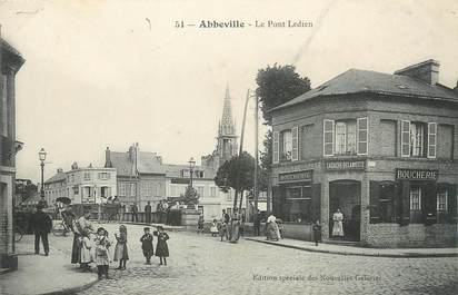 / CPSM FRANCE 80 "Abbeville, le pont Ledien"